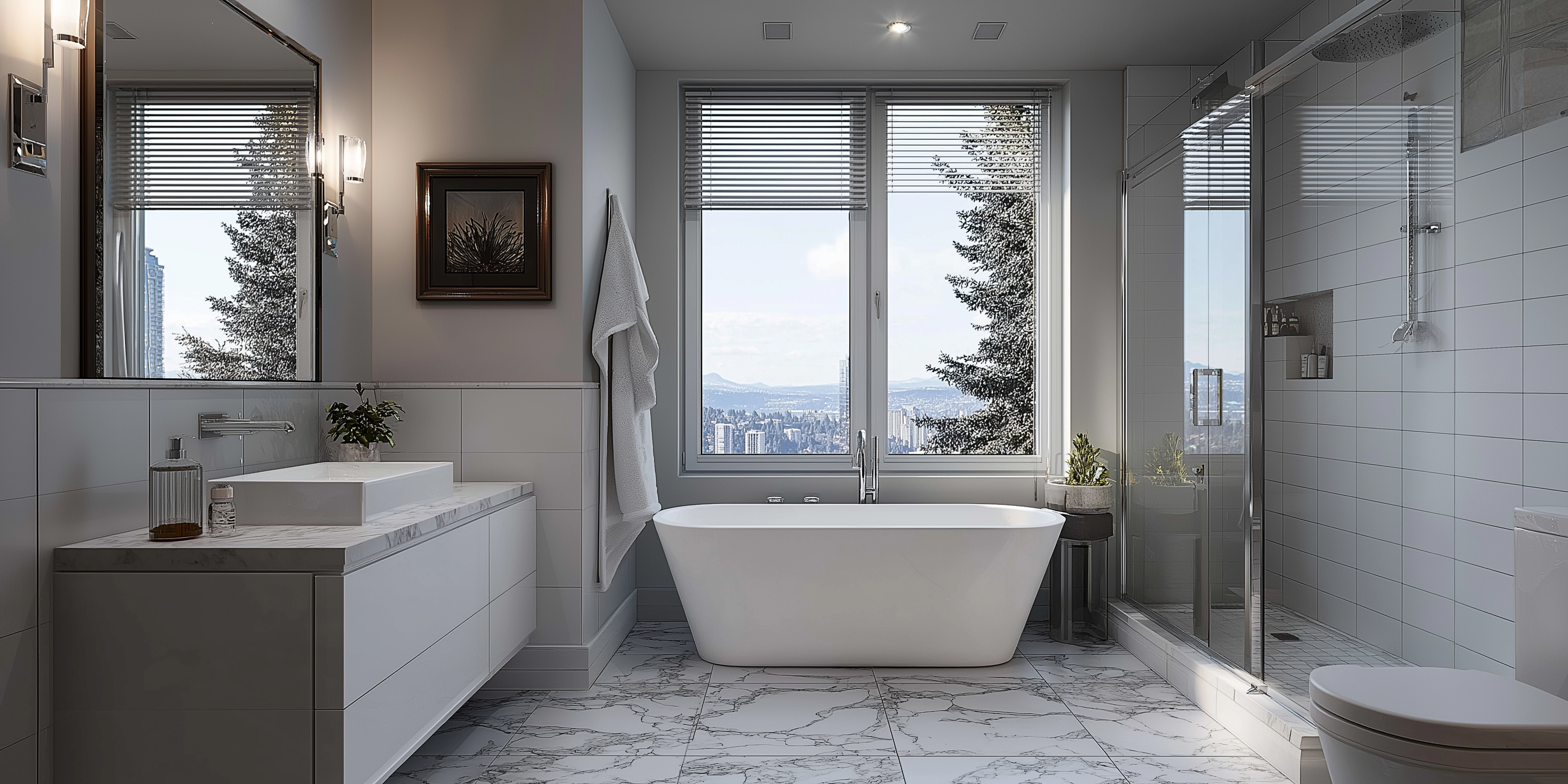 Luxury jacuzzi installation